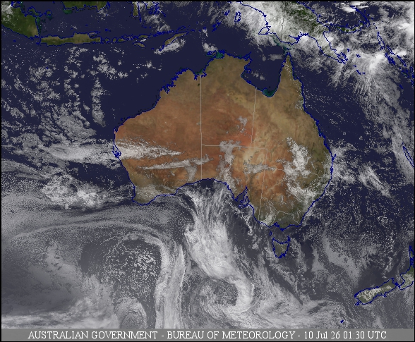 Latest Colour Satellite