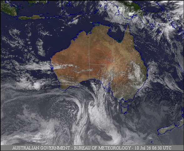 Latest Colour Satellite