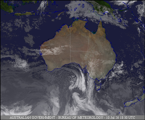 Latest Colour Satellite