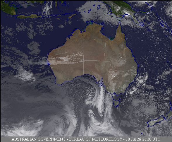 Latest Colour Satellite